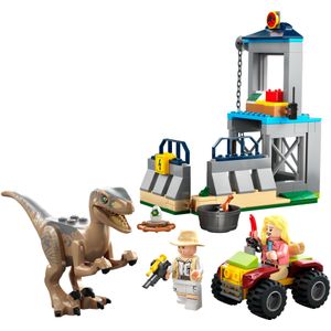 LEGO Jurassic World Jurassic Park Velociraptor ontsnapping Dinosaurus Speelgoed - 76957