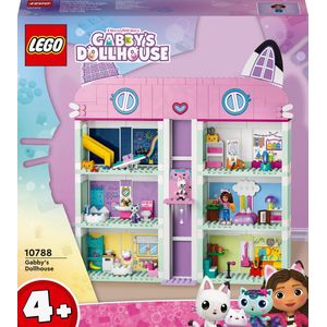 LEGO - Gabby's Poppenhuis - Speelgoed - Inclusief Gabby, Pandy Poek, Cakey en Meerminkat Figuren