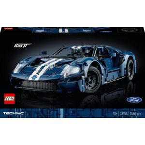 LEGO Technic 2022 Ford GT Auto Supercar Modelbouwpakket voor Volwassenen - 42154