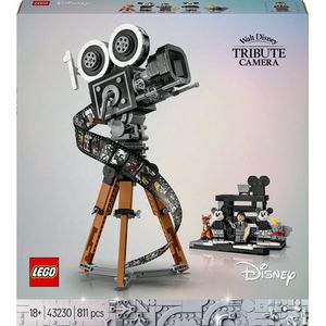 LEGO Disney Walt Disney eerbetoon – camera 100ste Verjaardag Set voor Volwassenen - 43230