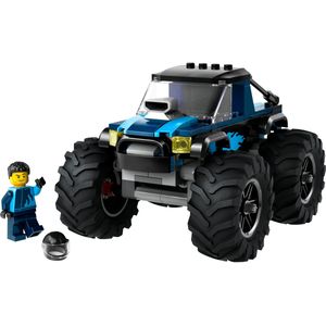 LEGO - City - Monstertruck - Blauw - Kunststof - Inclusief Minifiguur