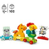 LEGO® Konstruktionsspielsteine »Tierzug (10412), DUPLO My First«, (19 St.), Made in Europe