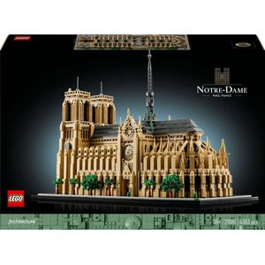 LEGO® Architectuur - Notre-Dame van Parijs 21061 - 4383 Onderdelen - Bouwstenen