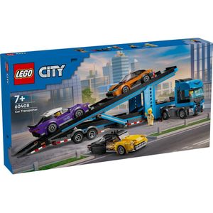 LEGO - City Transportvoertuig - Bouwpakket - Inclusief 4 Voertuigen en 4 Minifiguren