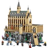 LEGO Harry Potter Kasteel Zweinstein: de Grote Zaal, Speelgoed voor Kinderen, Bouwpakket met 11 Minifiguren waaronder Hermelien Griffel, Magisch Cadeau voor Jongens, Meisjes en Fans 76435