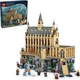 LEGO Harry Potter Kasteel Zweinstein: de Grote Zaal, Speelgoed voor Kinderen, Bouwpakket met 11 Minifiguren waaronder Hermelien Griffel, Magisch Cadeau voor Jongens, Meisjes en Fans 76435