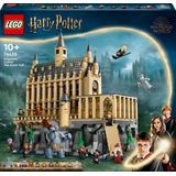 LEGO Harry Potter Kasteel Zweinstein: de Grote Zaal, Speelgoed voor Kinderen, Bouwpakket met 11 Minifiguren waaronder Hermelien Griffel, Magisch Cadeau voor Jongens, Meisjes en Fans 76435
