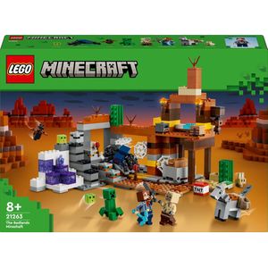 LEGO - Minecraft 21263 - Bouwspeelgoed - Woestenij - Inclusief Mobs