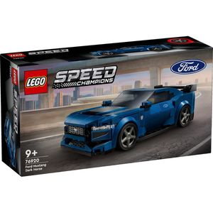 Ford Mustang Shelby GT500 2020 (Blauw) (30 cm) 1/18 Solido