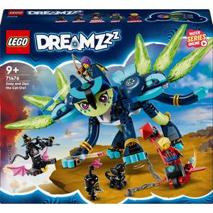 LEGO - DREAMZzz 71476 Zoey en Zian De Kattenuil Bouwset - Meerkleurig - Voor Kinderen Vanaf 9 Jaar