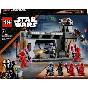 LEGO star wars 75386 paz vizsla en moff gideon duel