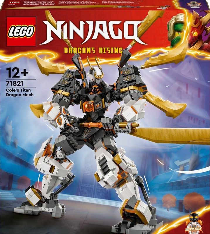 LEGO - Ninjago 71821 - Drakenmecha - Inclusief Mecha Cole - Bouwstenen