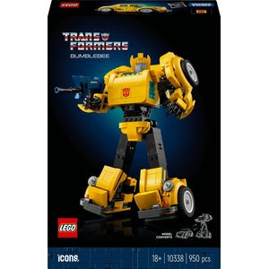 LEGO Icons - Transformers Bumblebee - Actiefiguur - Bouwpakket voor Volwassenen