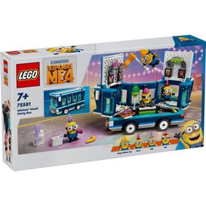 LEGO - Muzikale Feestbus - Minions - 4 Figuren - Bouwstenen