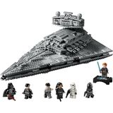 LEGO Star Wars 75394 Stellaire Destroyer van de keizerlijke klasse, cadeau voor Vaderdag, bouwspel met ruimteschip, 7 minifiguren, waaronder Darth Vader, cadeau voor jongens vanaf 10 jaar of
