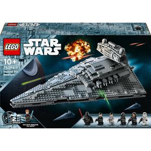 LEGO Star Wars De stervernietiger van de keizerlijke klasse - bouwschip voor kinderen vanaf 10 jaar, figuren Darth Vader en Cal Kestis - verjaardagscadeau voor jongens en meisjes 75394