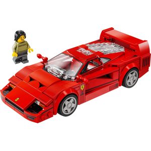 LEGO - Speed Champions - Ferrari F40 - Speelgoed - Bouwbaar Voertuig - Inclusief Minifiguur