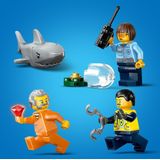 LEGO City - Achtervolging met Politieboot - Speelgoed Set - Drijvende Boot