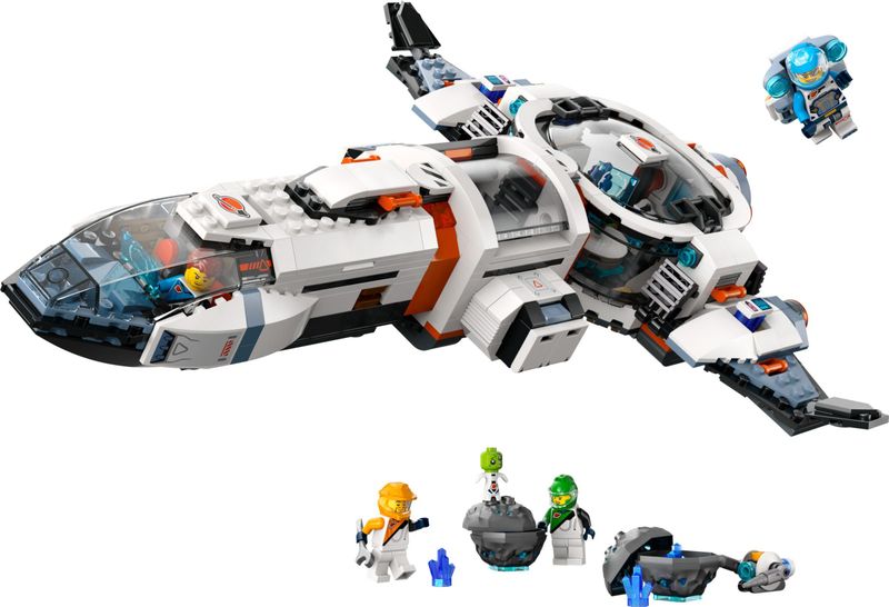 LEGO City - Modulair Ruimteschip - Bouwstenen - Multicolor - 4 Minifiguren