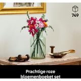 Lego - Pink Flower Bouquet 10342 Bouwspel - Roze - Kunststof