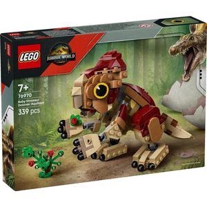 LEGO - Jurassic World - Dinosaurus Decoratie - Aquilops - Speelgoed voor Kinderen