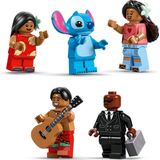 LEGO Disney - Lilo en Stitch - Bouwbaar Speelgoed - Meisjes en Jongens - 6 Kamers - 5 Minifiguren