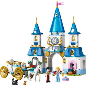 LEGO Disney Princess Assepoesters kasteel en paardenkoets - 43275