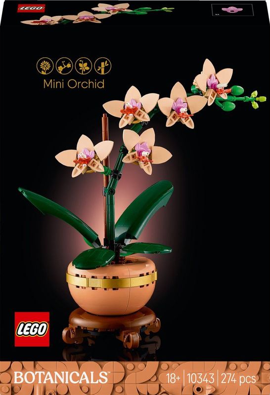 LEGO Botanicals 10343 Mini-Orchidee