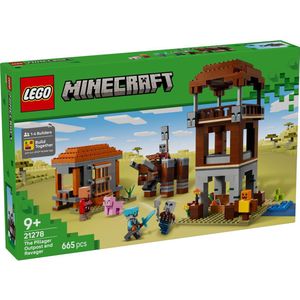 Raid 21160 Lego Minecraft Village And Pillage Minecraft Lego