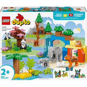 LEGO DUPLO Stad 3 in 1 families van wilde dieren 10446