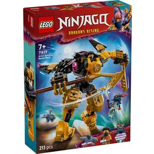 LEGO NINJAGO Arins Spinjitzu Strijdmecha - Speelgoed - Verstelbare Figuur - Inclusief Baby Riyu Draak en 2 Ninja Minifiguren