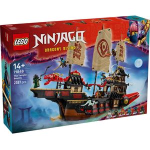 LEGO NINJAGO - Tempel Bounty Schip - Interactief Boot - Inclusief 6 Minifiguren