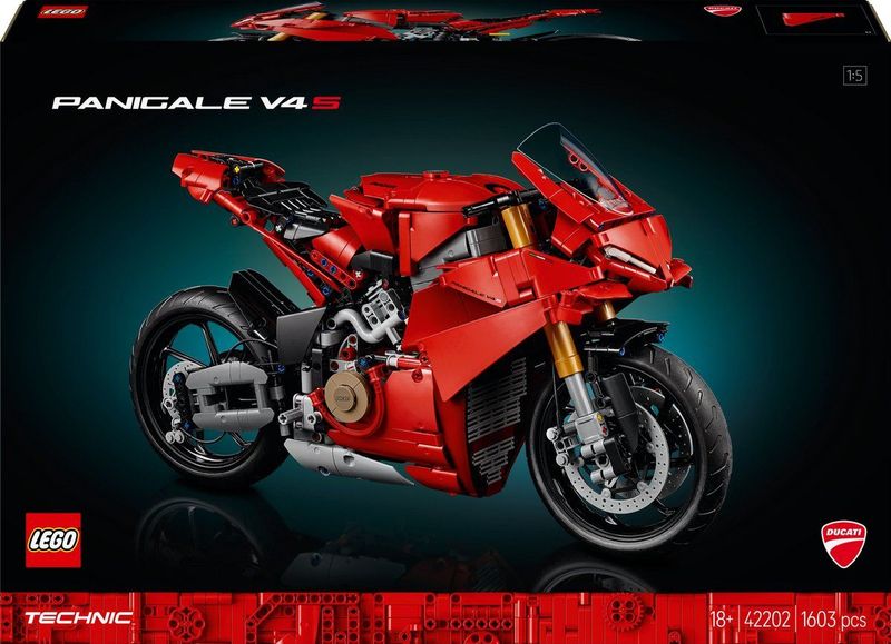 LEGO Technic Ducati Panigale V4 S motor - 42202