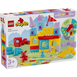 LEGO DUPLO - Hopsy's Kasteelspel - Educatief Speelgoed - Kasteel met Dieren Figuren