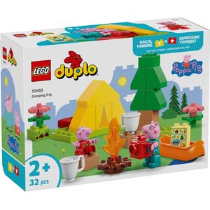 LEGO - Duplo 10452 - Peppa Pig Kampeertrip - Speelgoed - Multicolor - Kunststof
