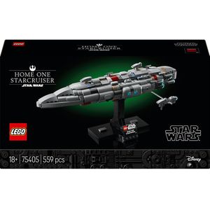 LEGO - 75405 Star Wars - Home One Starcruiser - Bouwset - Multikleur - Kunststof