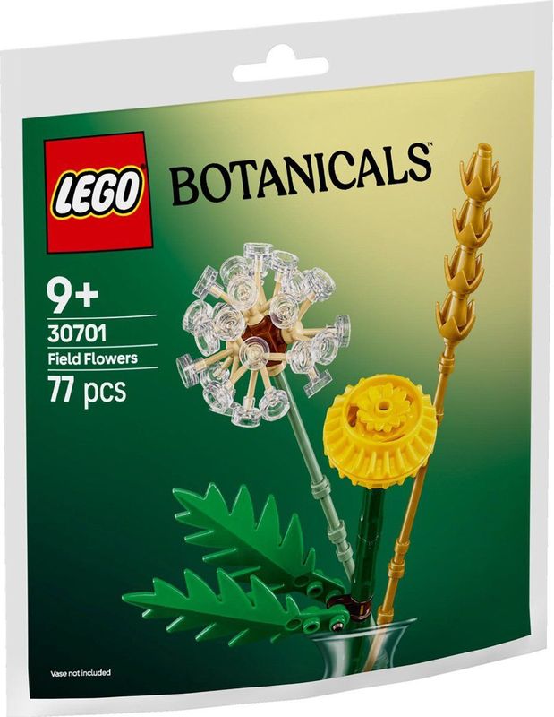 LEGO - Botanicals Veldbloemen - Bouwset - Multicolor - Kunststof
