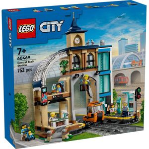 LEGO - City 60469 - Centraal Station - Bouwset - Inclusief Minifiguren