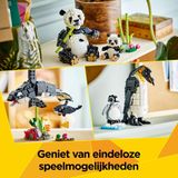 LEGO Creator 3in1 Wilde dieren: pandafamilie 31165