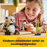 LEGO Creator 3in1 Wilde dieren: pandafamilie 31165