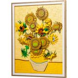 LEGO Art - Vincent van Gogh - Zonnebloemen - Bouwbaar 3D Bloemen Schilderij