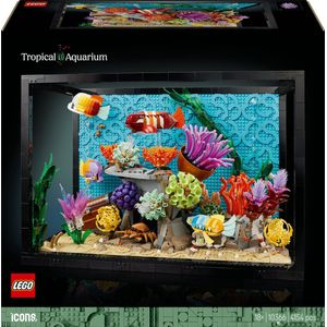 Robo Alive Robo Fish Serie 2 Speelgoedvis op batterijen, pak van 2 turquoise en oranje