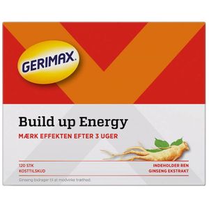 Gerimax Build Up Energy  120 stk.