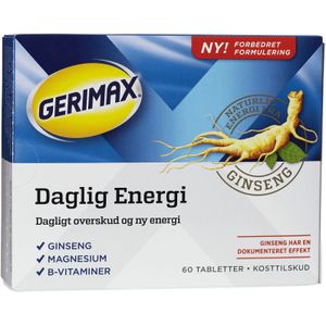 Gerimax Ginseng Everyday Energy  60 stk.