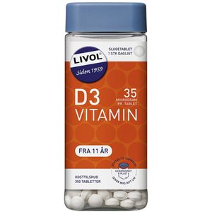 Livol D3 Vitamin  350 stk.