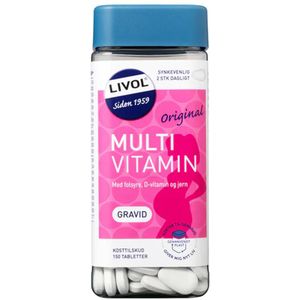 Livol Multi Vitamin Gravid  150 stk.