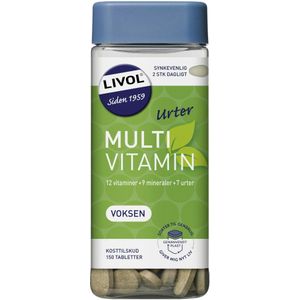 Livol Multi Vitamin Urter  150 stk.
