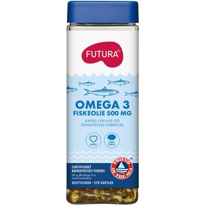 Futura Omega-3 Fiskeolie 500mg  270 stk.