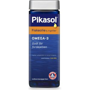 Pikasol Omega-3 Visolie & Gember 110 st