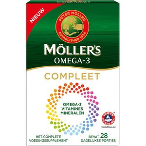 Mollers Omega-3 compleet duo tabletten en capsules 56 stuks